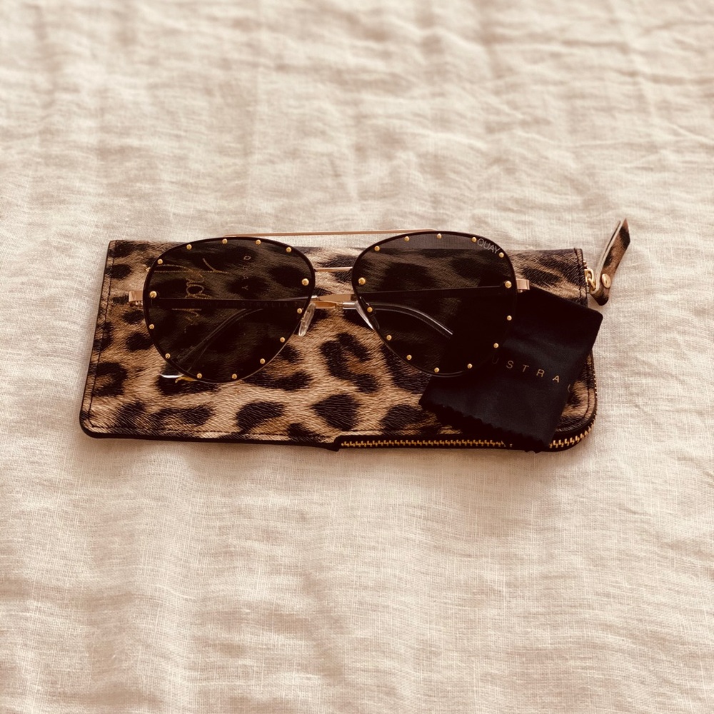 Quay Australia Roxanne Aviator Sunglasses